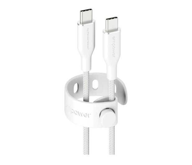 PanzerGlass empower Racing 60W USB-C 2m Silver White - 1546795 - zdjęcie 2